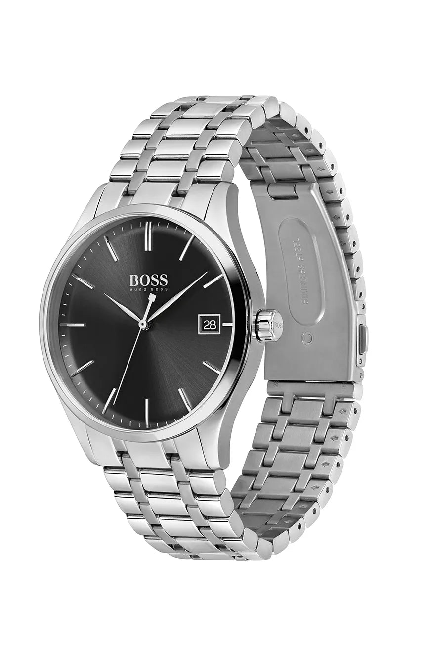 HUGO BOSS MENS QUARTZ STAINLESS STEEL WATCH - 1513833