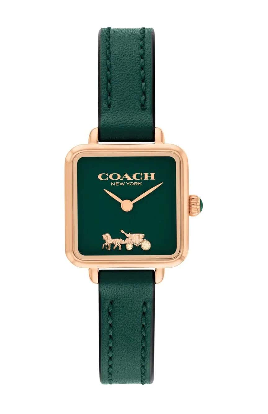 Women's Coach Analog Green Dial Watch-14504227