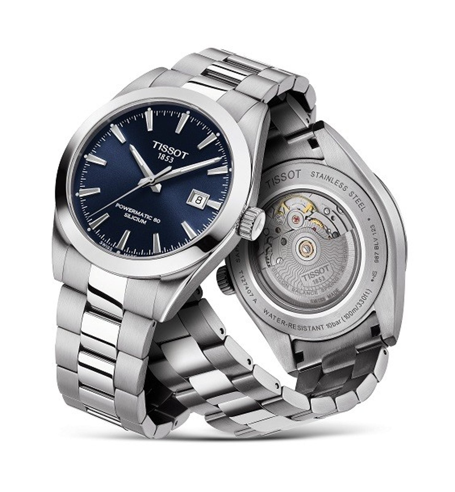 Tissot Gentleman Powermatic 80 Silicium Watch - T127.407.11.041.00