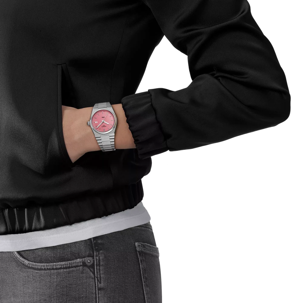 Unisex Tissot PRX Stainless Steel Pink Dial 35mm - T137.210.11.331.00