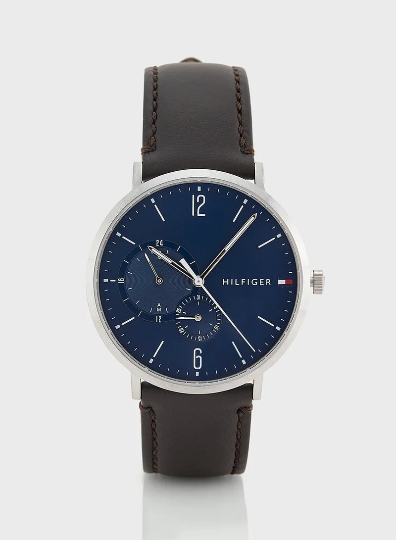 Men's Tommy Hilfiger Brown Brooklyn 40mm Watch - 1791508