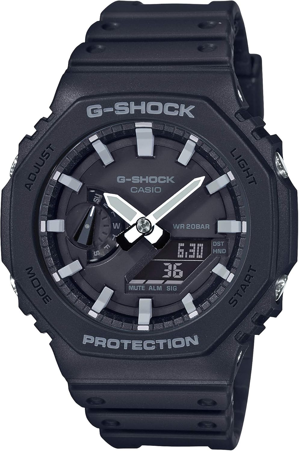 Men's G-Shock Casio  Analog-Digital Watch |GA-2100-1AJF