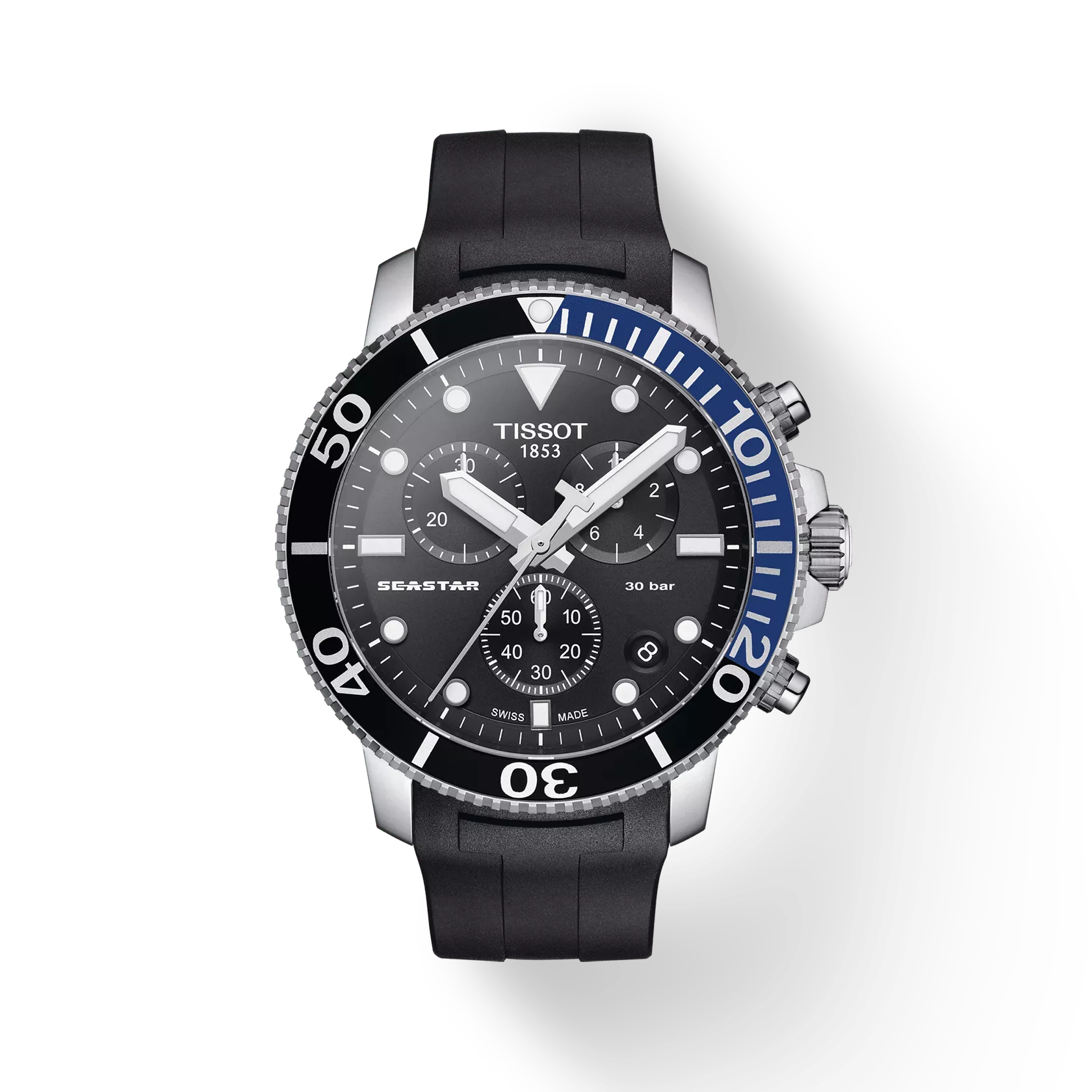 Men's Tissot Seastar 1000 Quartz Chronograph Watch -  T120.417.17.051.02