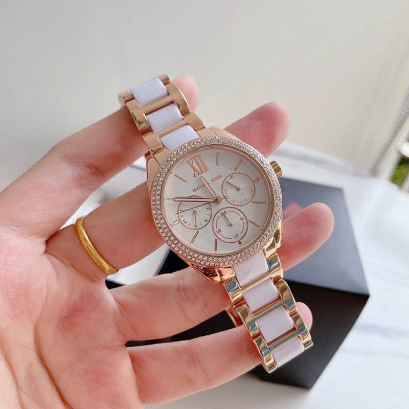 Women's Michael Kors  White/Resin Watch | MK7131