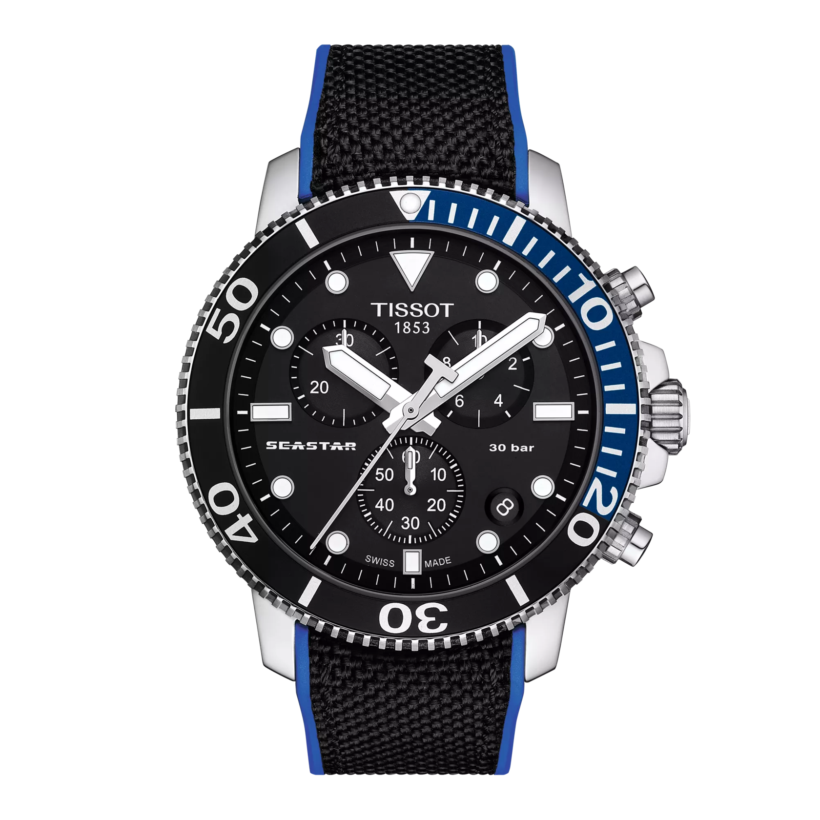 Men's Tissot Seastar 1000 Chronograph Watch- T120.417.17.051.03