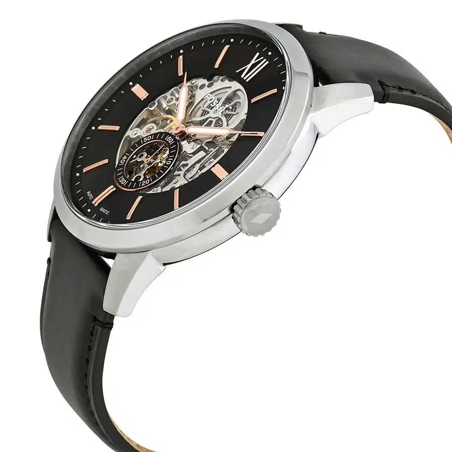 Men's Fossil Townsman Automatic Leather Watch - ME3153