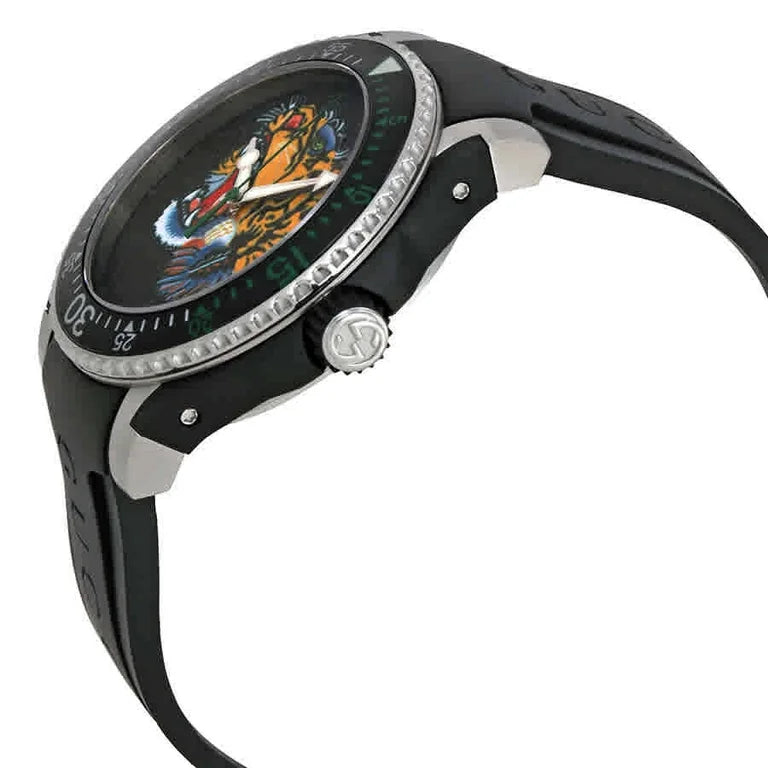 Men's GUCCI Dive Tiger Quartz watch - YA136318