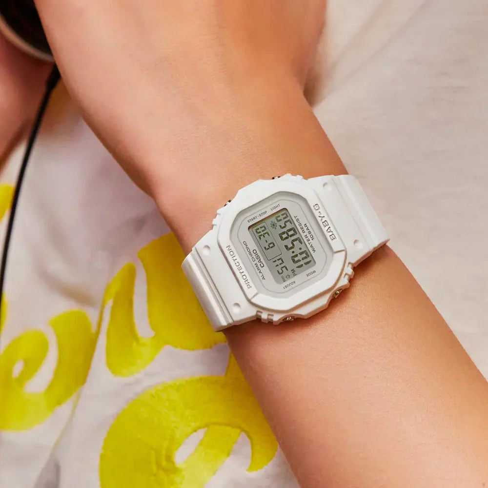 Women's Casio Baby-G White  Watch -BGD-565U-7JF