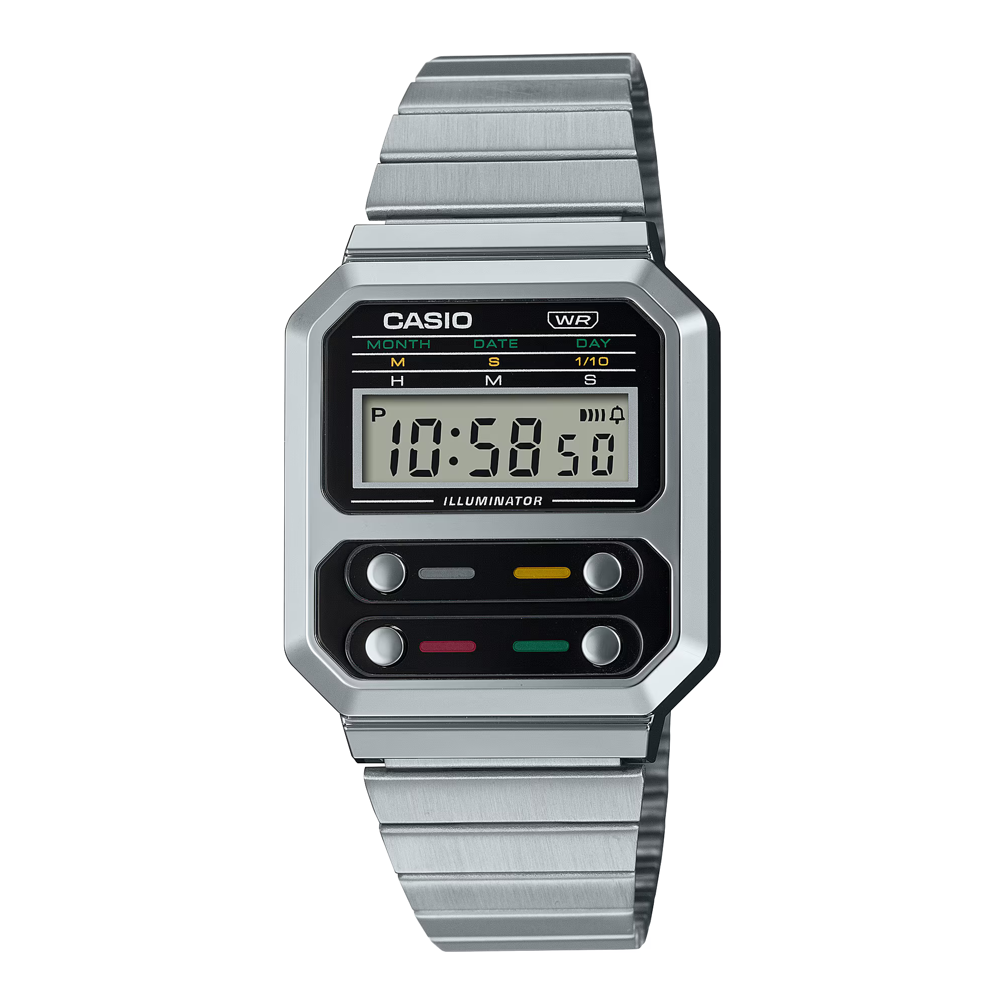 Casio Men's Digital Watch Vintage - A100WE-1ADF