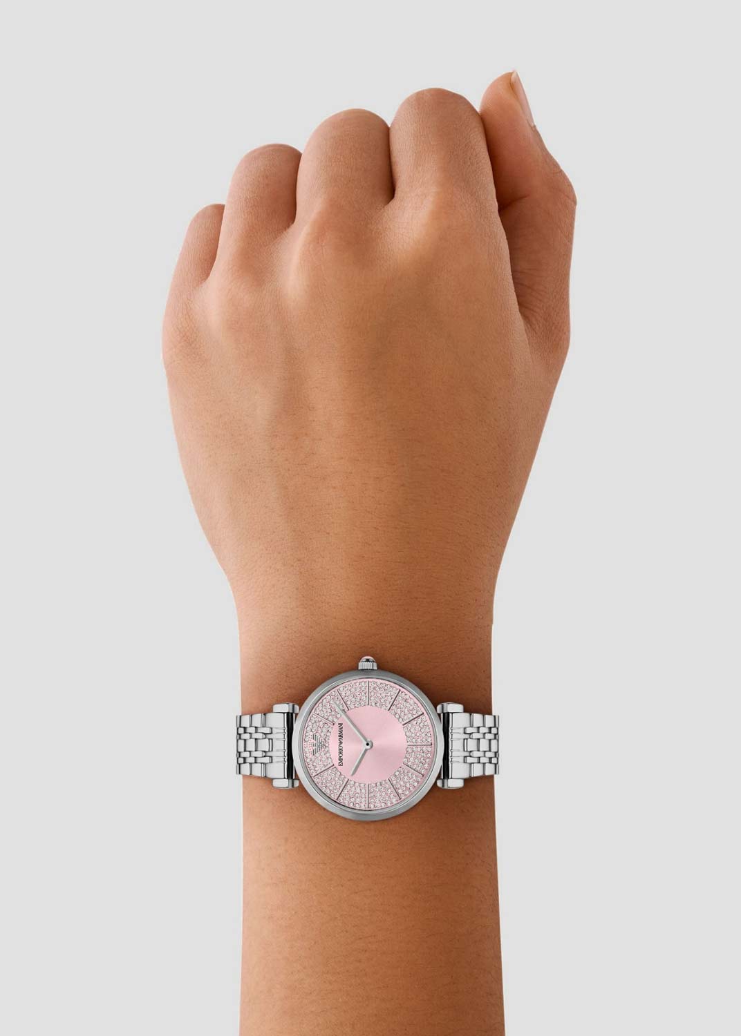 Women's Emporio Armani Pink Dial 32mm Watch - AR11686