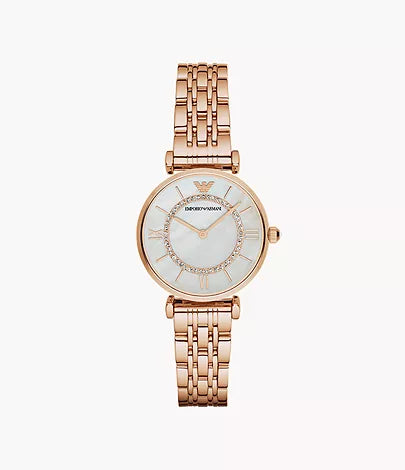 Women's Emporio Armani Gianni T-Bar Watch - AR1909