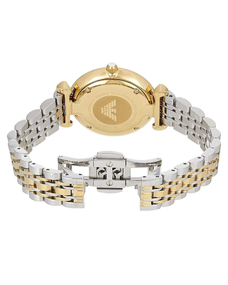 Women's Emporio Armani Gianni T-Bar Quartz Watch - AR8031