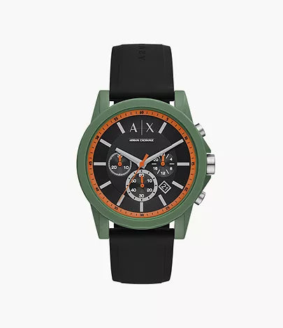 Men's Armani Exchange Analog Black Dial Watch-AX1348