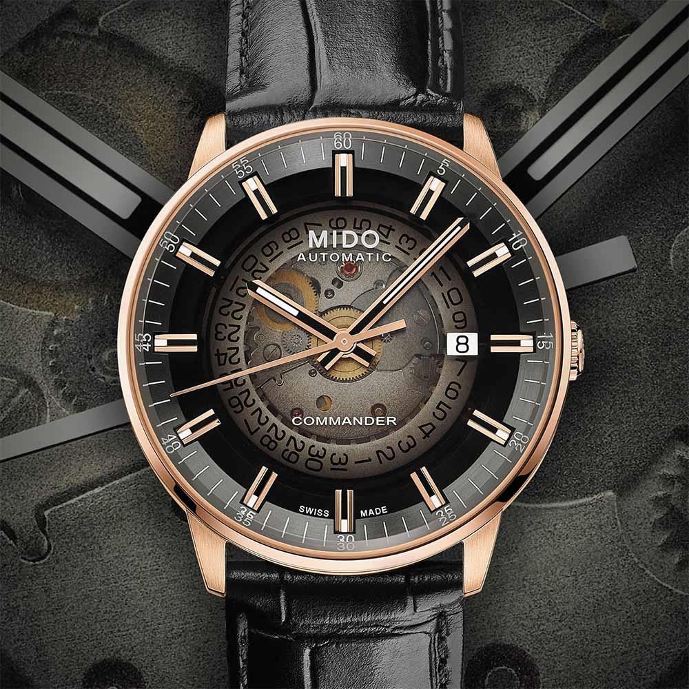 Men's Mido Commander Gradient  40mm Watch -  M021.407.36.411.00