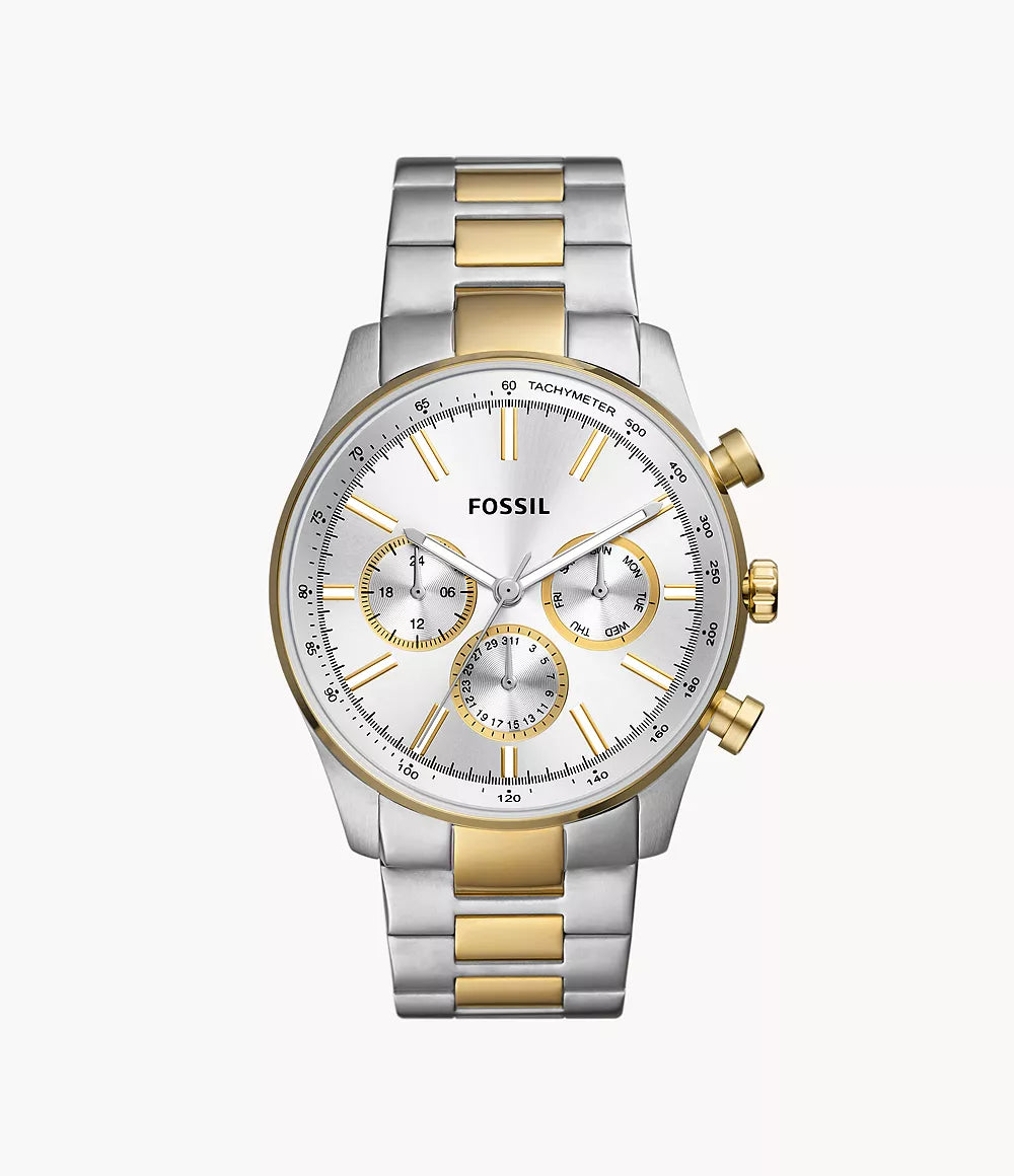 Fossil Sullivan Multifunction Two-Tone Stainless Steel Watch - BQ2693
