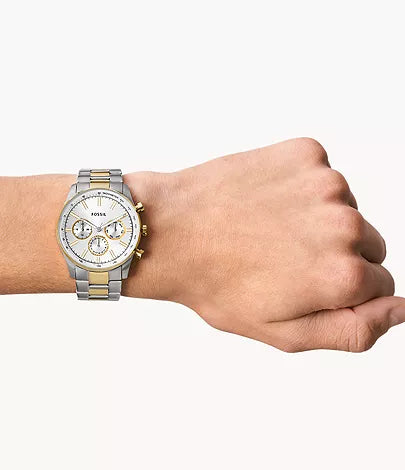 Fossil Sullivan Multifunction Two-Tone Stainless Steel Watch - BQ2693