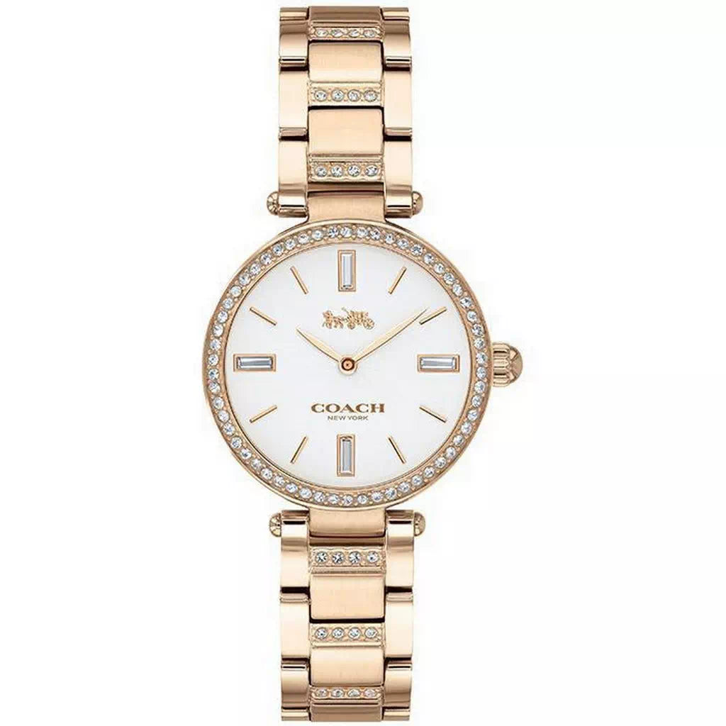 Women's Coach Park Carnation Gold Watch -14503099