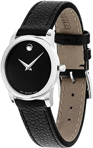 Women's Movado  Museum Classic Black Dial Watch -0607015