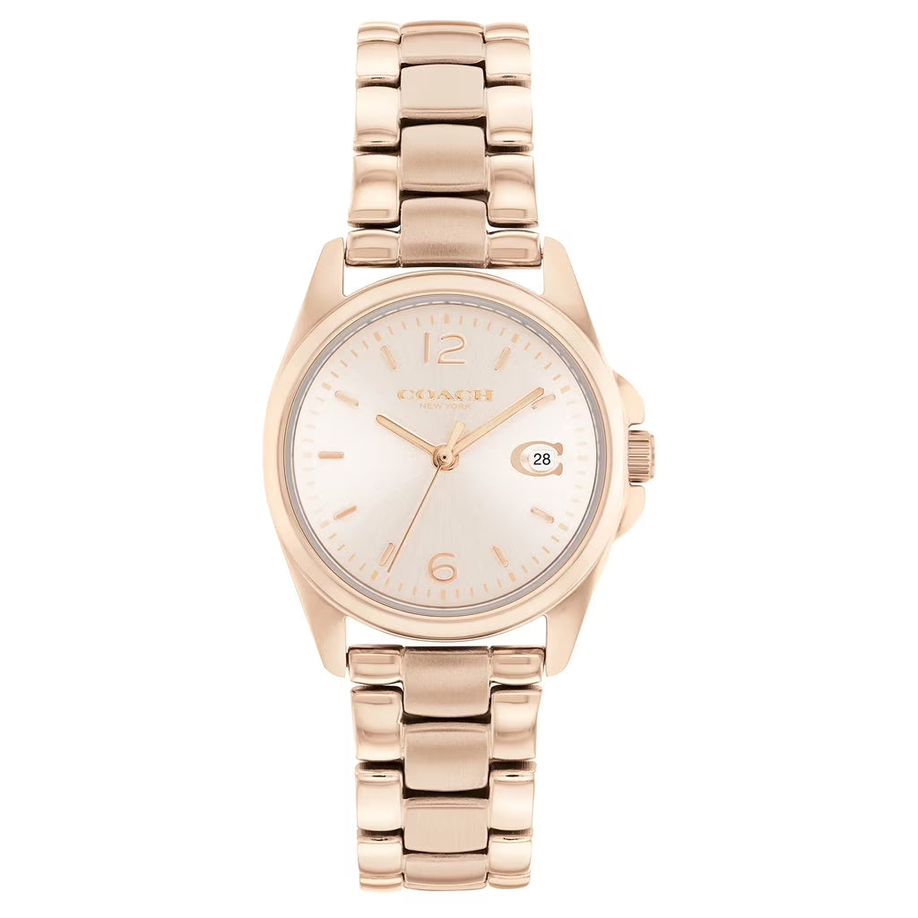 Women's Coach Greyson Carnation Gold-Tone Watch - 14503908