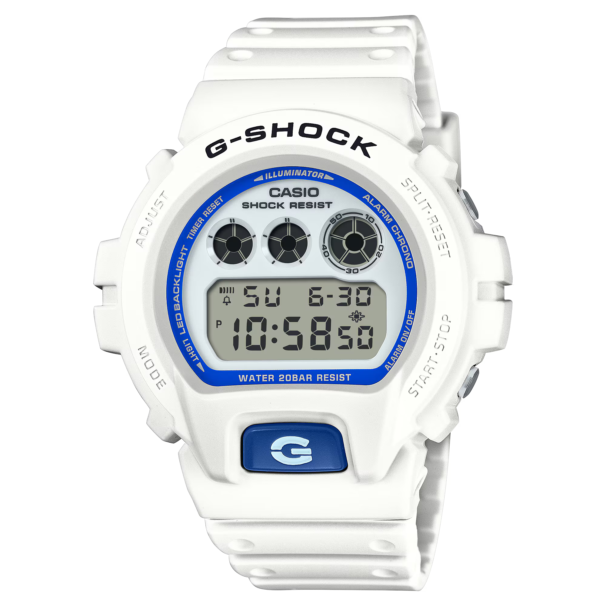 Men's Casio G-Shock Hidden Glow Watch -DW-6900HDS-7JF