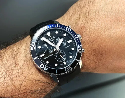 Men's Tissot Seastar 1000 Quartz Chronograph Watch -  T120.417.17.051.02