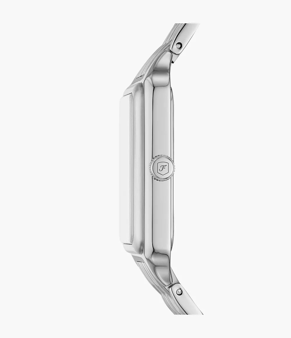 Women's Fossil Raquel Three-Hand Date Stainless Steel Watch ES5306