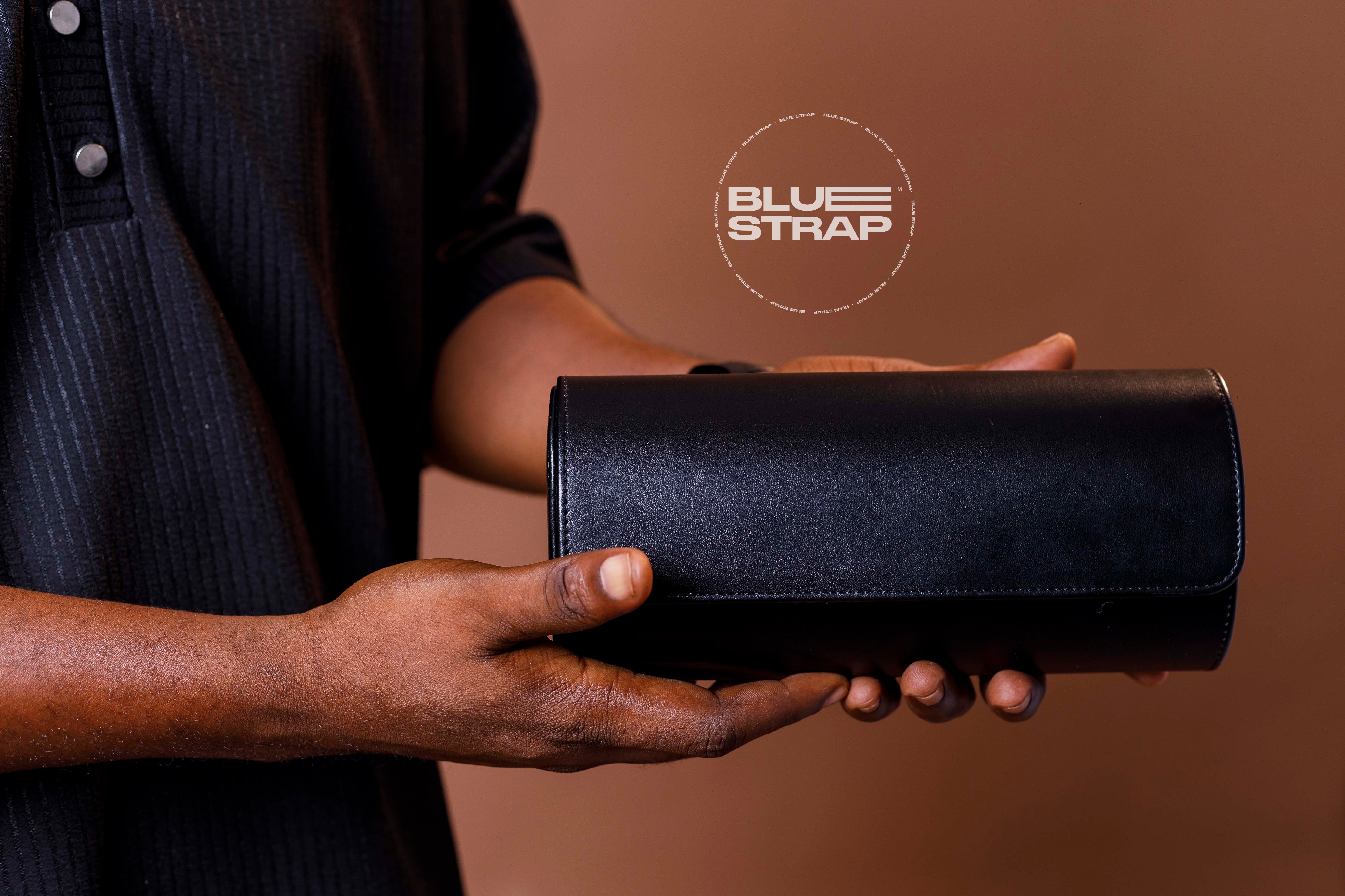 Black Leather Watch Display Case (3 in 1)