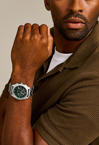 Men's Fossil Machine Chronograph Stainless Steel Watch - FS6079