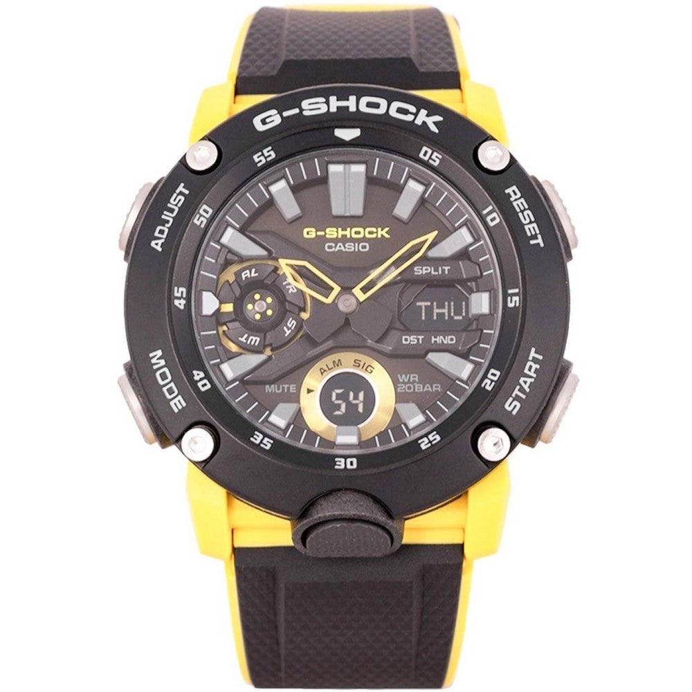 Men's Casio G-Shock Carbon Core 48mm Watch -GA-2000-1A9JF