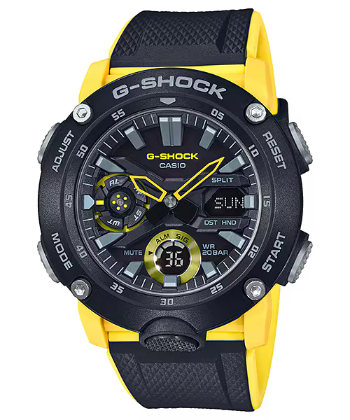 Men's Casio G-Shock Carbon Core Watch |GA-2000-1A9JF