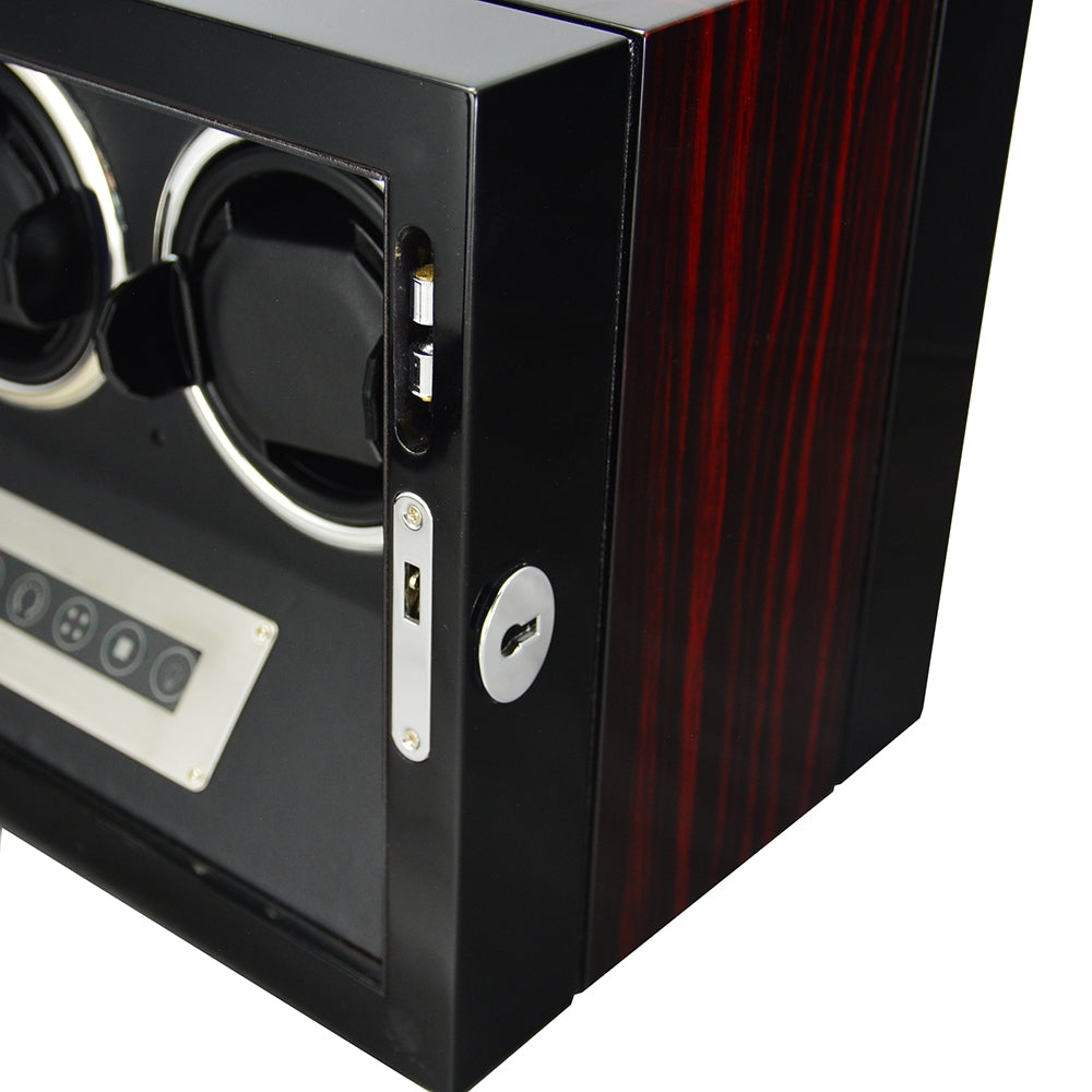 Triple Automatic Watch Winder with Digital Touch Display &  Control