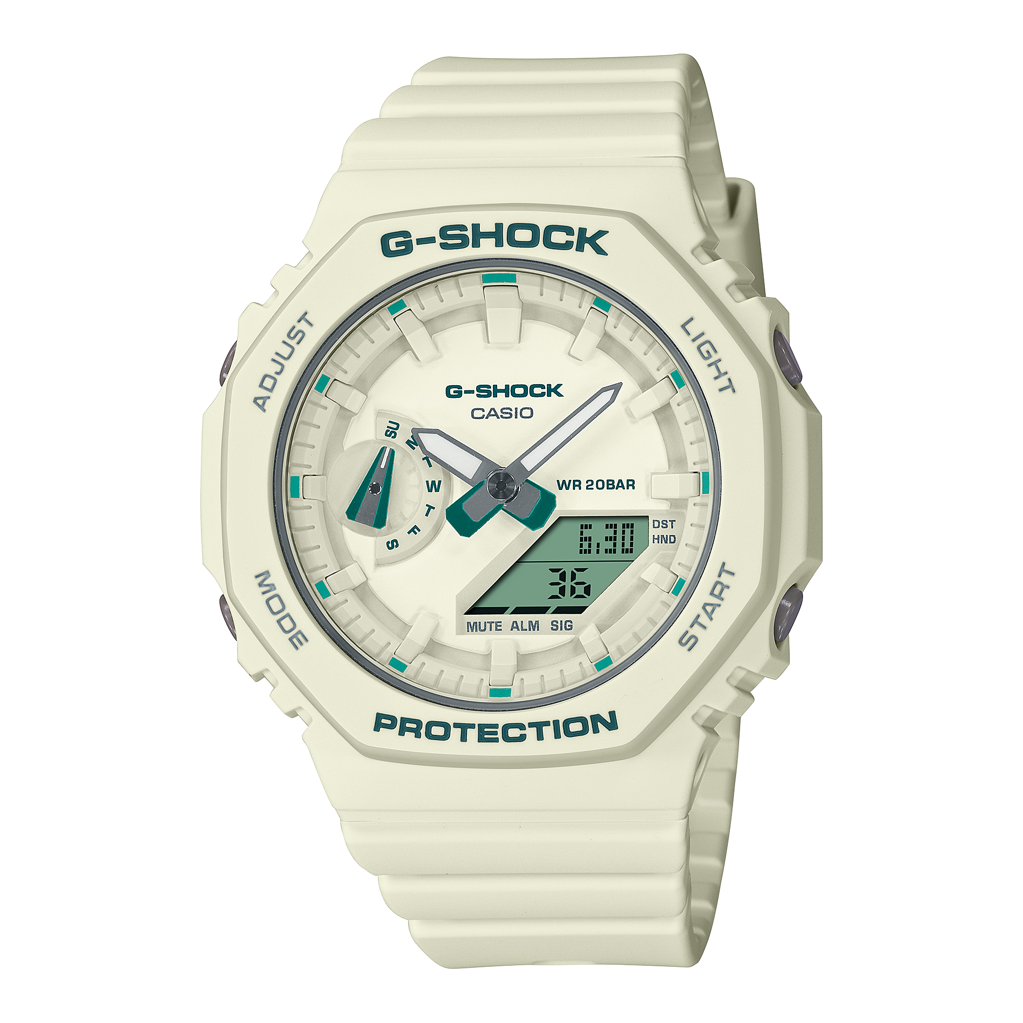 Women's Casio G-Shock Analog-Digital Watch |GMA-S2100GA-7AJF
