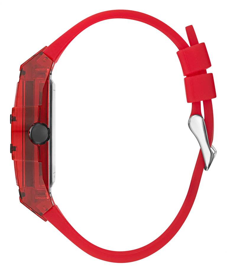 GUESS Mens Red Multi-function Watch GW0203G5