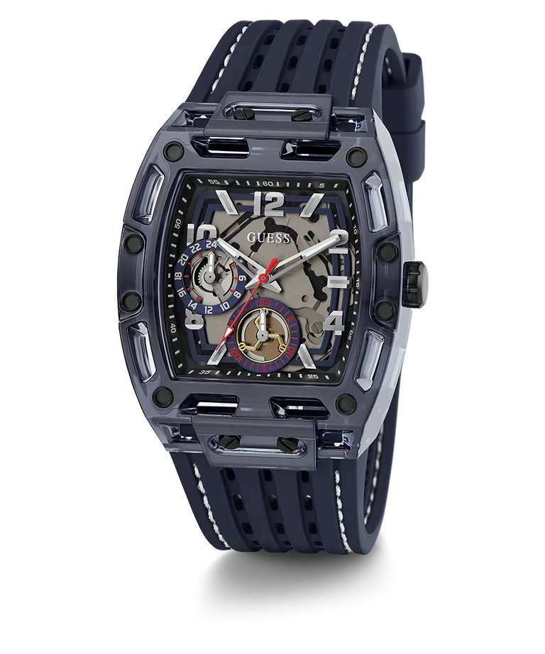 GUESS Mens Blue Navy Multi-function Watch GW0499G1