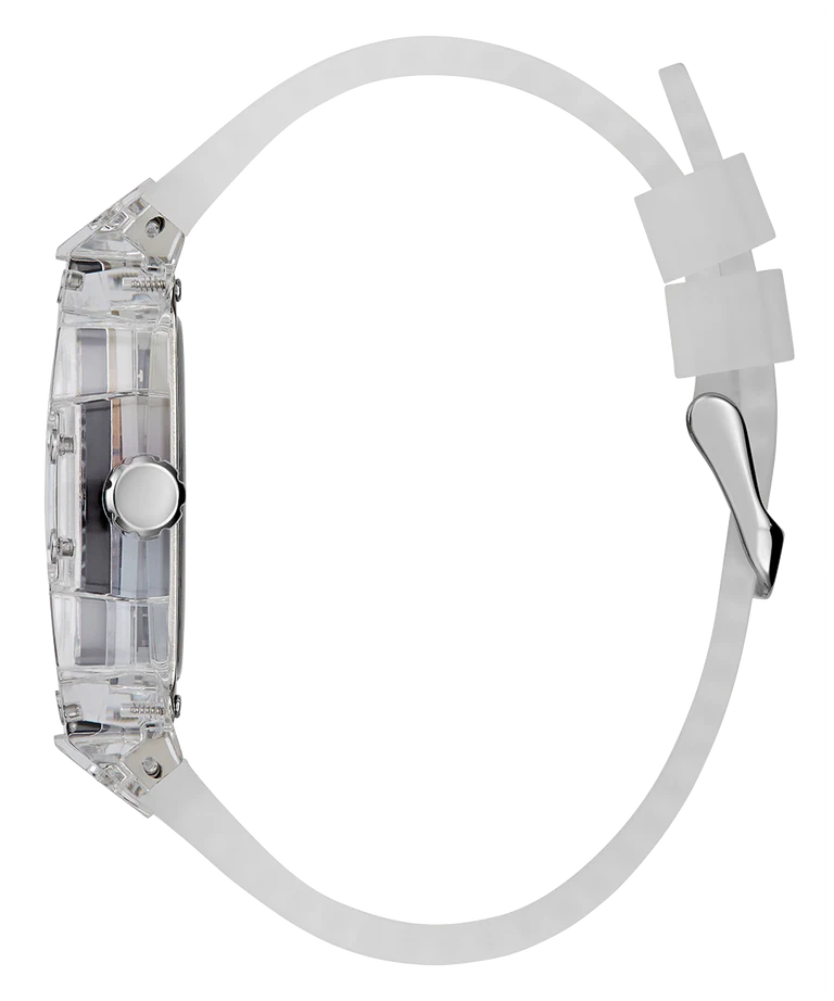 GUESS Mens Clear Multi-function Watch GW0499G3
