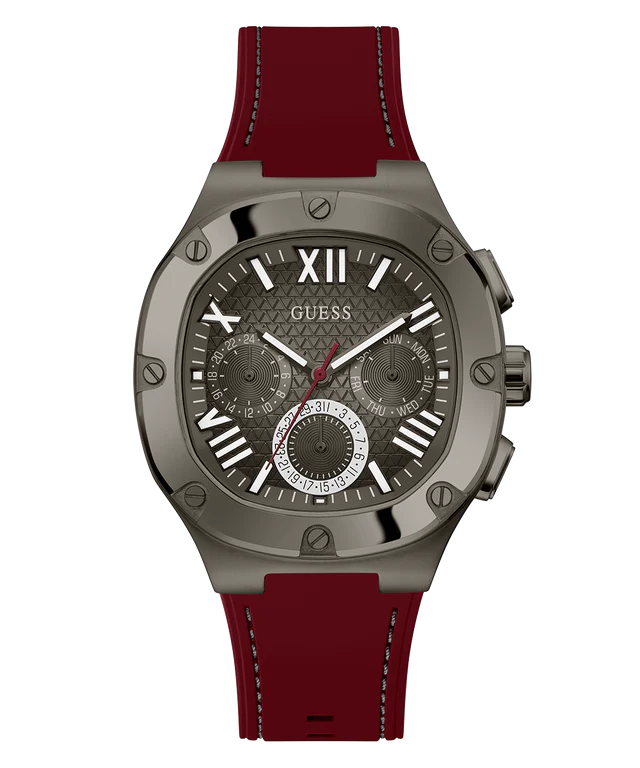 Men's Guess Gunmetal Multi-function Watch - GW0571G4