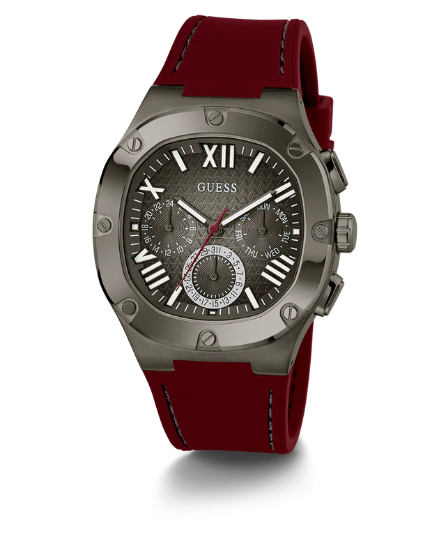 Men's Guess Gunmetal Multi-function Watch - GW0571G4