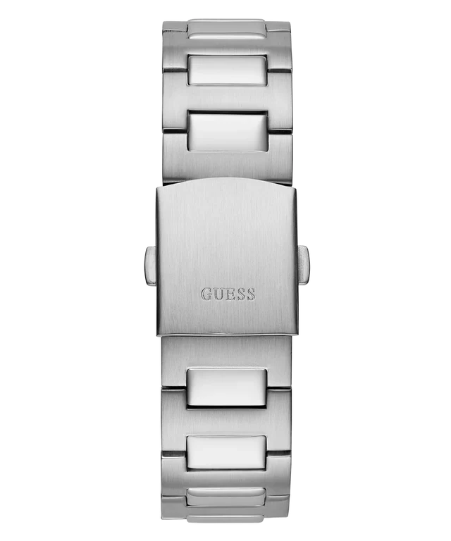Men's Guess Silver Tone Multi-function Watch - GW0572G6