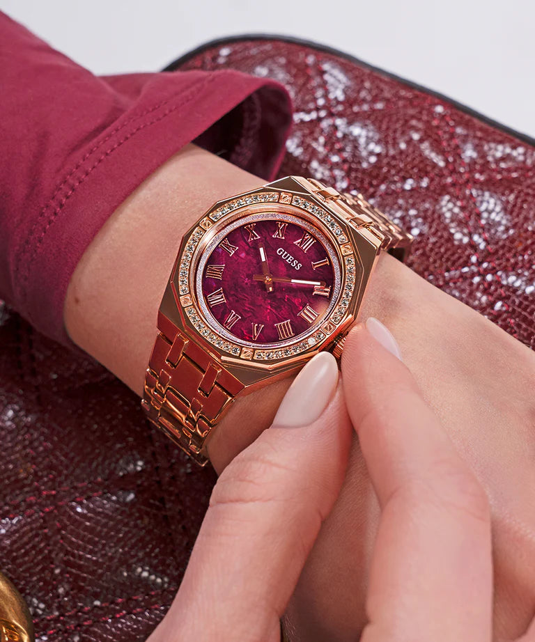 Women's Guess Rose Gold Tone Analog Watch - GW0770L3