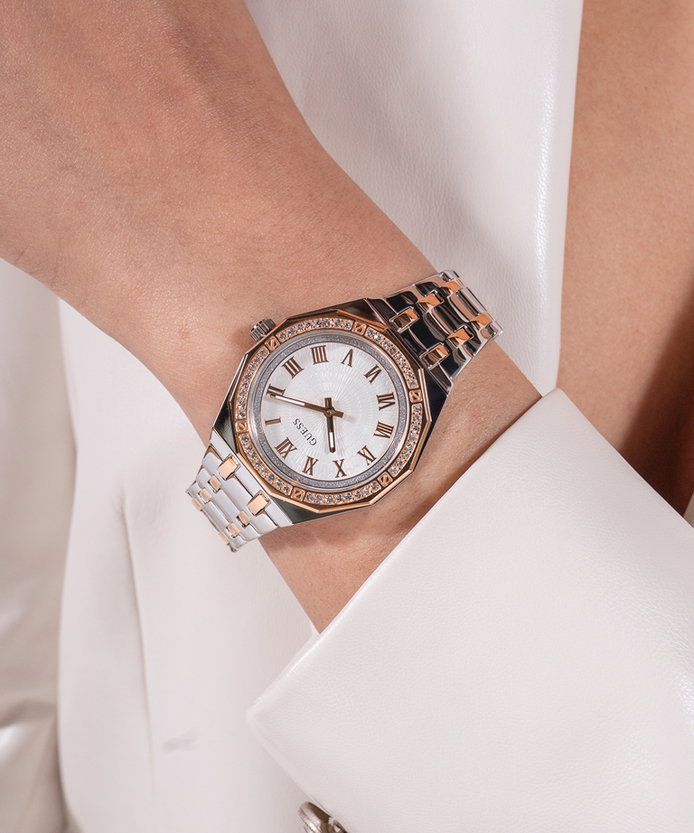 GUESS Ladies 2-Tone Analog Watch GW0770L5