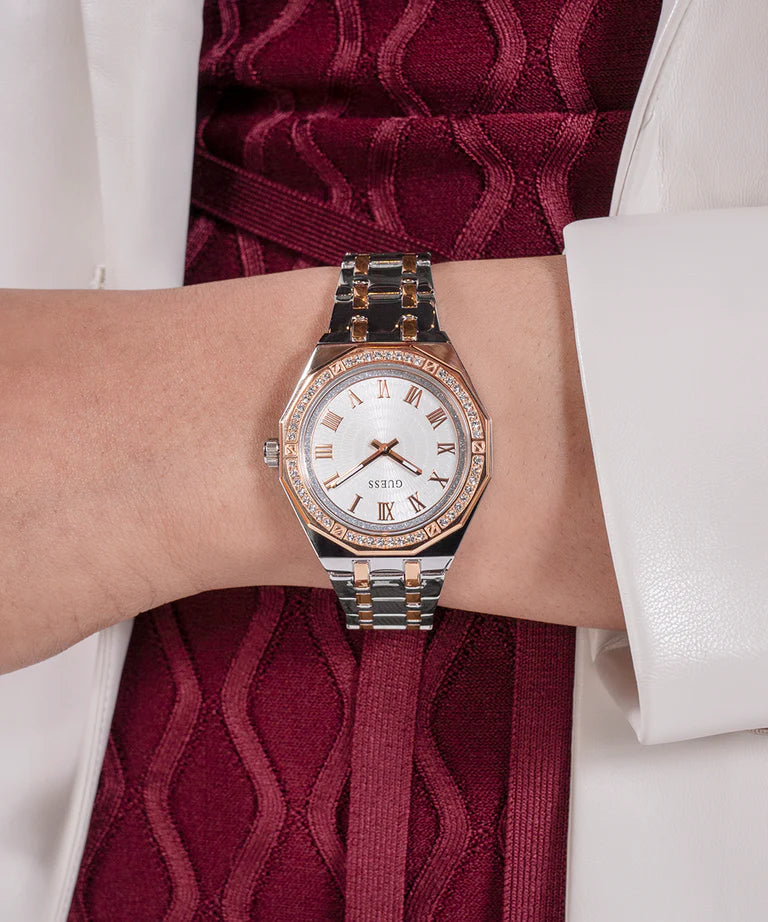 GUESS Ladies 2-Tone Analog Watch GW0770L5