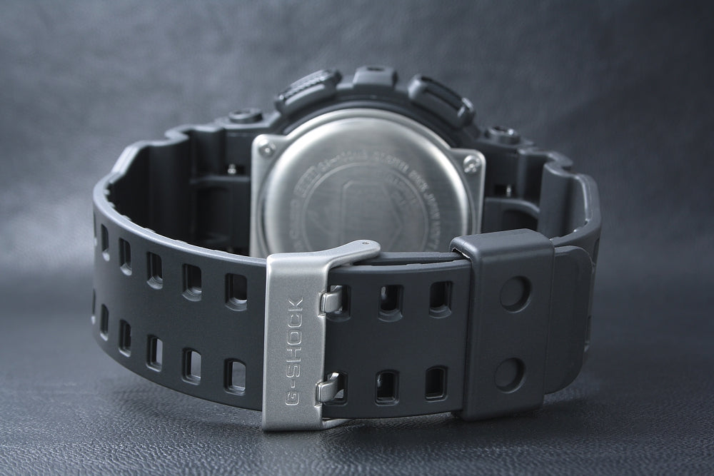 Men's Casio Gshock Ana-Digi Black Dial Black Band Alarm Watch - GA100MB-1A