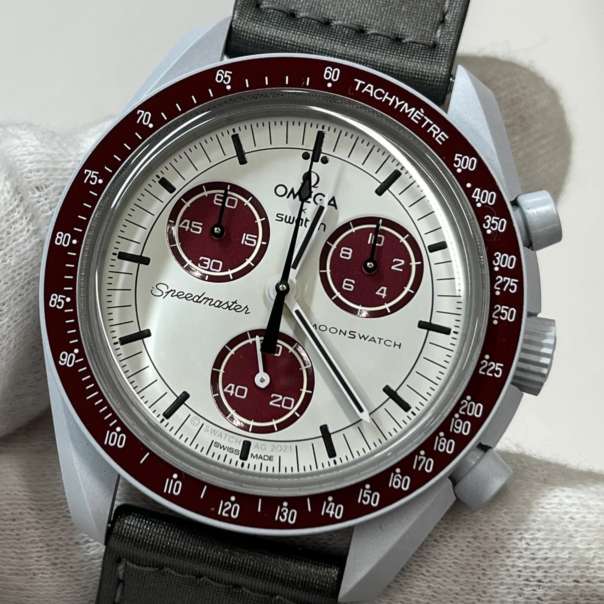 Swatch x Omega MoonSwatch “Mission to Pluto” SO33M101 — Unisex Watch