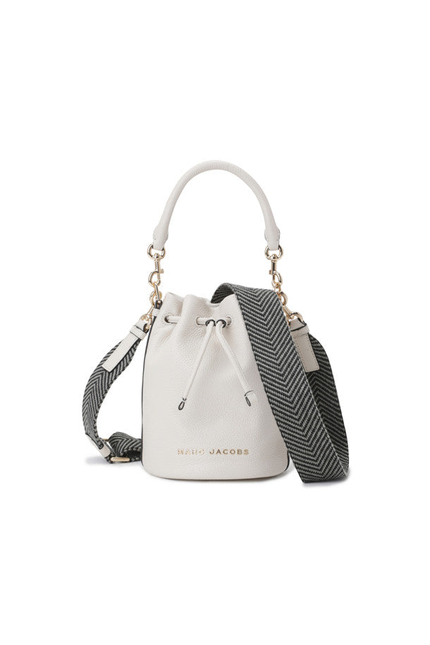 Marc Jacobs Drawstring Leather Marshmallow Bag - 4R3HCR013H02