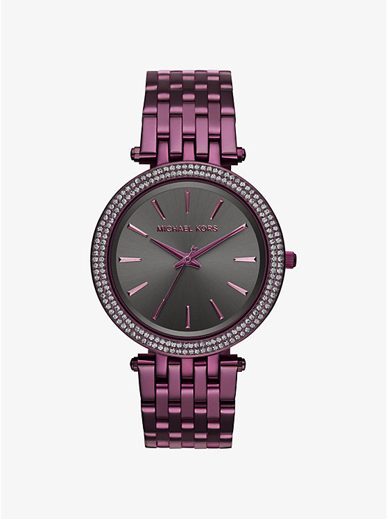 Women's Michael Kors Darci Plum-Tone Watch  MK3554
