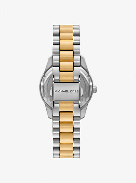 Women's Michael Kors Mini Lexington Pavé Two-Tone Watch  MK4925