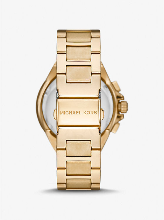 Women's Michael Kors Oversized Camille Gold-Tone Watch