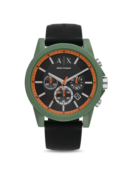 Men's Armani Exchange Analog Black Dial Watch-AX1348