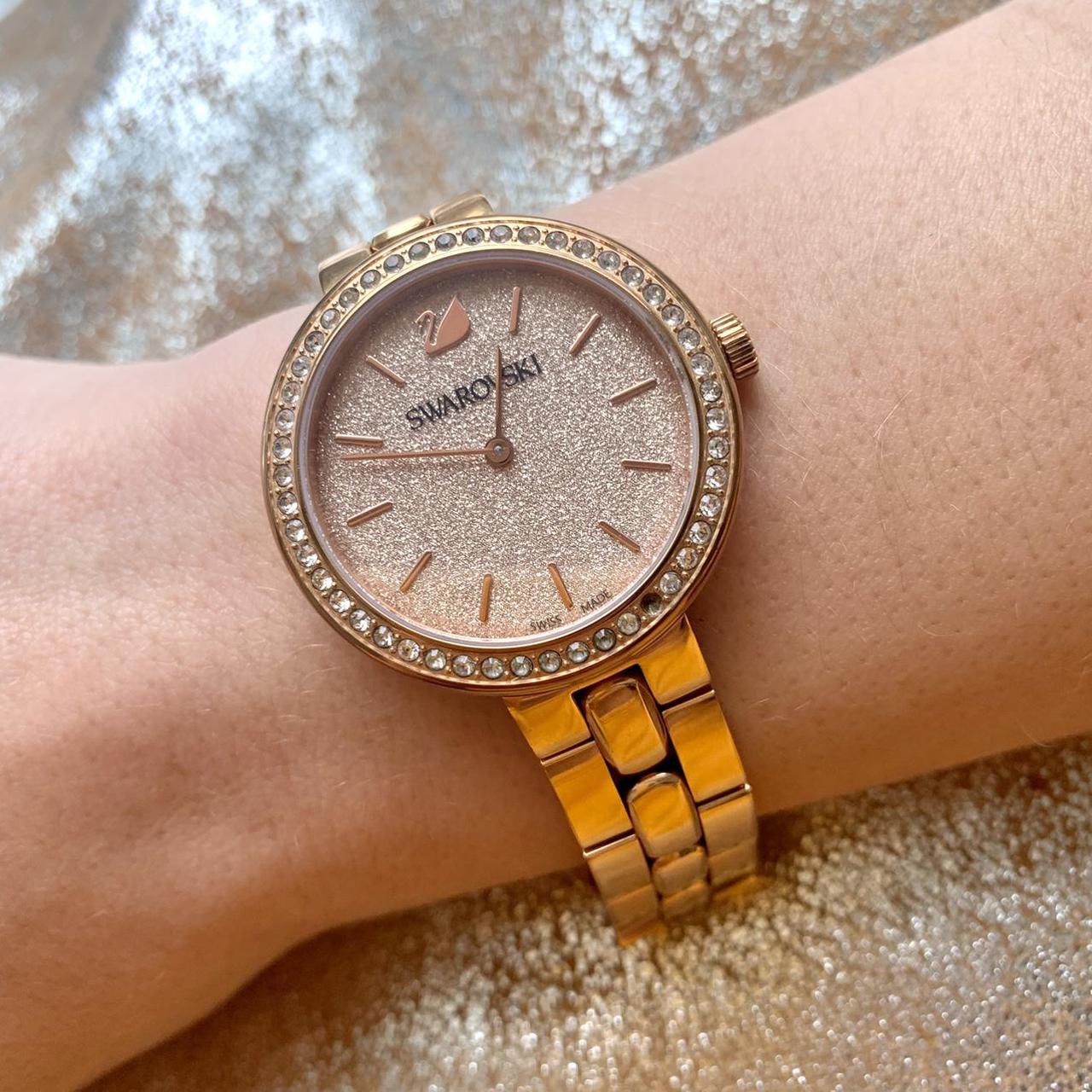 Swarovski Daytime Analog Rosegold Stainless Steel Women's Watch - 5182231