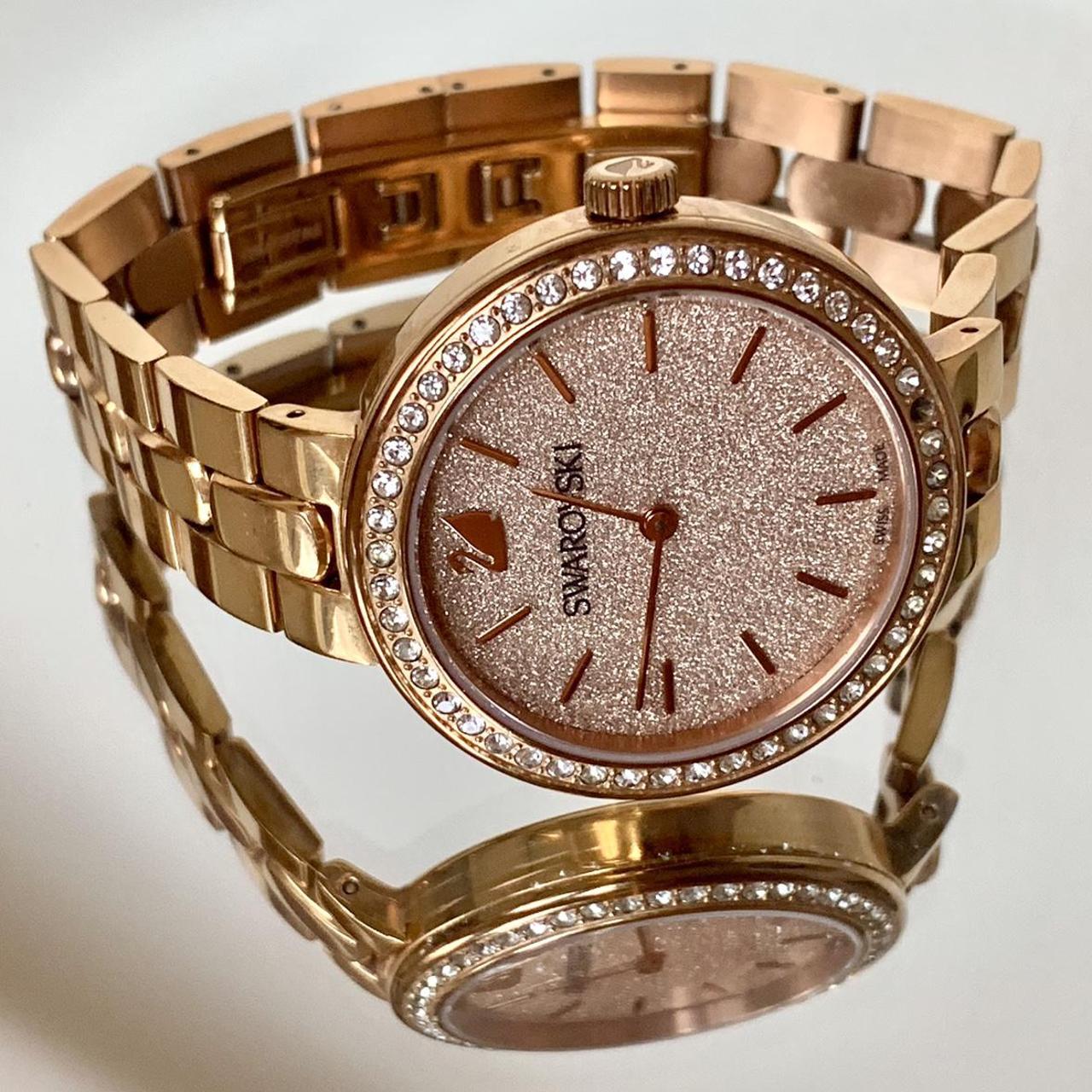 Swarovski Daytime Analog Rosegold Stainless Steel Women's Watch - 5182231